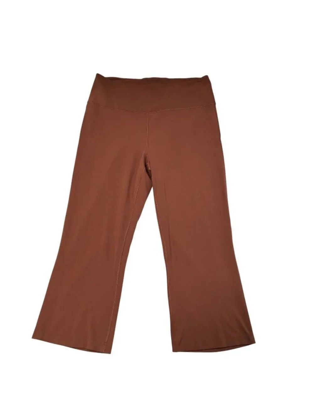 Lululemon Groove Super High Rise Crop 23" Inseam Ancient Copper Size 14